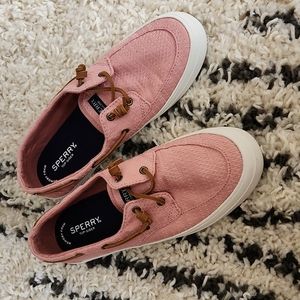 SPERRY Women's Boat shoes Pink size 9.5 like new